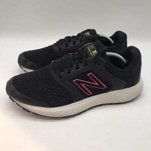 New Balance 520 V5 Comfort Ride Women's 9.5 W520CP5 Black & Pink Running Shoes